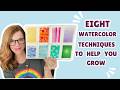 Learn Watercolor With These Techniques