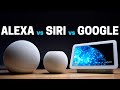 Ultimate Smart Assistant Showdown 2024! Alexa vs Siri vs Google
