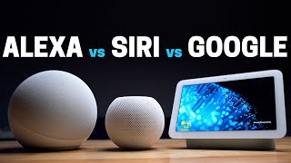 Ultimate Smart Assistant Showdown 2024! Alexa vs Siri vs Google