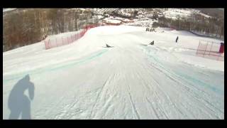 Blue Mountain World Cup Ski Cross Training