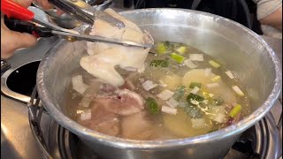 동대문 닭한마리 골목 원조집 진옥화할매 닭한마리 양념장 Chicken Soup  | Korean Food