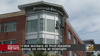 Some Pittsburgh Post-Gazette workers to go on strike