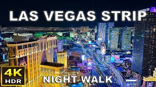 Las Vegas Strip Night Walking Tour | February 2026 | Las Vegas, Nevada