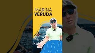 Marina Veruda and its prime location  #shorts  #boataround