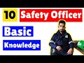 Safety Officer Basic Knowledge