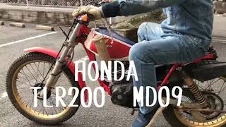 HONDA   TLR200  【MD09】　動作確認