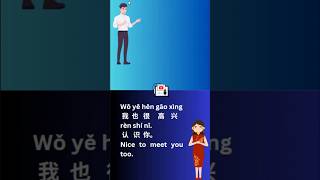 TEST YOUR CHINESE LISTENING skills through DIALOGUE - Intro \u0026 Greetings - HSK1 #learnchinese