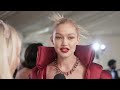 Gigi Hadid on Her Extremely Heavy Met Gala Dress  Met Gala 2022 With Emma Chamberlain  Vogue