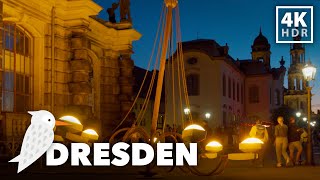 Dresden in 4K HDR: from dusk to night