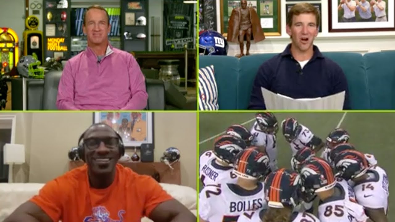 Best Of Monday Night Football With Peyton & Eli | Week 1 - YouTube