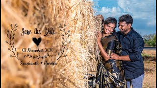 Telugu Pre Wedding Shoot 2021| Kanne kanne cover Song | SHRUSHANTH+HARIKA | a6 Photography7799599677