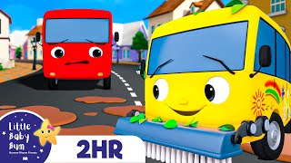 Muddy Bus Go Round and Round | Baby Song Mix - Little Baby Bum Nursery Rhymes
