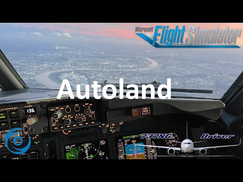 PMDG 737-700 For MSFS - Tutorial: Autoland - YouTube