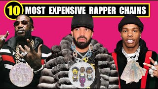 TOP 10 MOST EXPENSIVE RAPPER CHAINS 💎 ( 2024 ) 💎 CUSTOM DIAMOND CHAINS