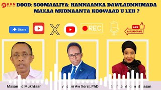 FALANQEYNTA JIMCAHA: SOOMAALIYA: HANNAANKA DAWLADNNIMADA MAXAA MUDNAANTA KOOWAAD U AH?