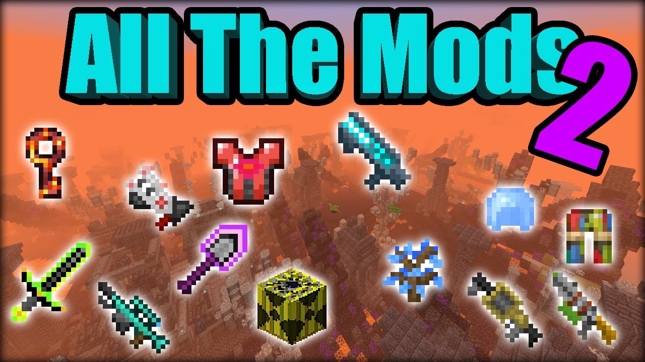 All The Mods V2 Modpack Minecraft PE (MCPE) Bedrock Edition - YouTube