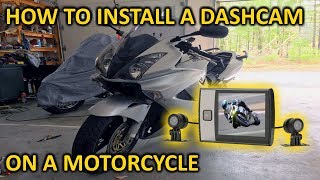 How to install a dashcam onto your motorcycle (MotoProCam)