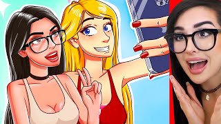 I Met SSSniperWolf In Real Life Animation Reaction