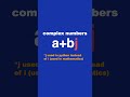 Complex Numbers (complex) In Python