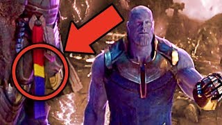 Avengers Infinity War CAPTAIN MARVEL EASTER EGG? (Black Order Theory)