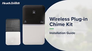 Wireless Pushbutton with Plug-In Chime Kit – Installation Guide | Heath Zenith