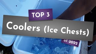 Top 3 Coolers of 2022 - Keep it chill on your next Camping Trip! [Links in the Description]