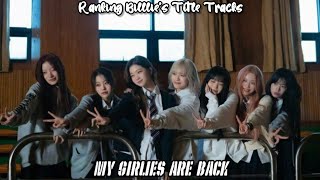 Ranking Billlie's Title Tracks bcuz OT7 is back baby