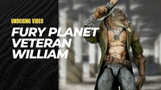 Furay Planet Veteran William Action Figure Unboxing