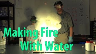 EpicScience - Burning Zinc: Making Fire with Water