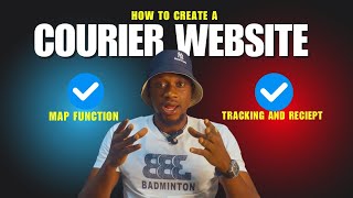 How to EASILY create a COURIER tracking website with live MAP functionality