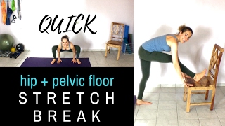 Relax & Recharge: Quick Pelvic Floor Stretch Break | FemFusion Fitness