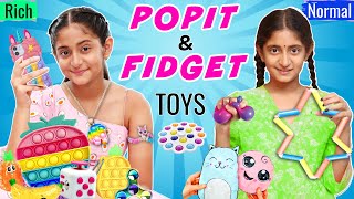 POP IT Vs DIY FIDGET Toys at HOME  | Summer Vacation Activity | MyMissAnand