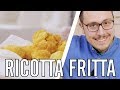 Ricotta Fritta - IO FRIGGO TUTTO - Valerio | Cucina da Uomini