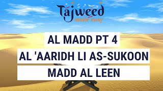 Theory Lesson 16 - Al Madd Pt 4 (Madd Al 'Aaridh li al-Sukoon/Madd Al Leen) | Tajweed Made Easy