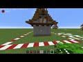 minecraft建筑教学 02 中世紀三樓屋 升級版