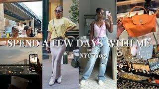 NYC day trip + Shopping + MORE! | Spend a few days with me VLOG!