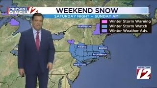 Winter Storm Watch Sat. Night/Sunday AM