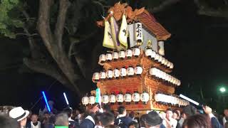 西条祭り 2018 伊曾乃神社祭礼 宮出し 上小川