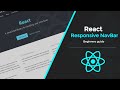 How to create a  Navigation Bar in React ⏸ | React Tutorial (2020)