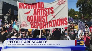 Attorney warns of 'high probability' of ICE coming to Richmond as local artists rally