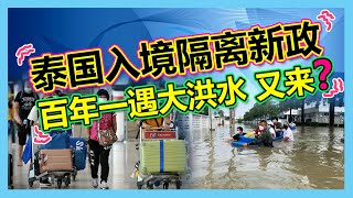 泰国资讯｜曼谷周边已经被淹了，百年一遇的大洪水有可能再来一次？！入境最新政策 | 泰国黎叔说（第83期）