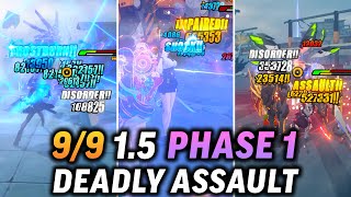 9/9 Deadly Assault 1.5 Phase 1 Guide (ASTRA YAO QUICK ASSIST SHOWCASE) | Zenless Zone Zero