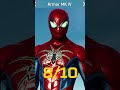 Every Spider-Man PS4 Suit Ranked In 60 Seconds #shorts #fyp