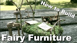 How to Make: Fairy Furniture