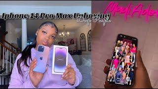 New Phone, Who This? | Iphone 14 Pro Max Deep Purple Unboxing