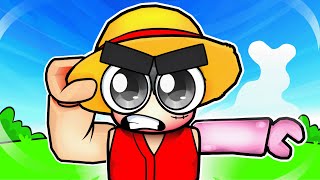 I Became LUFFY in Blox Fruits!