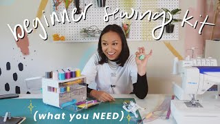 Here are the sewing supplies you NEED as a BEGINNER!!! (my recommended beginner sewing kit)