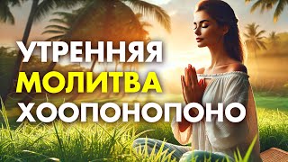 МОЛИТВА, КОТОРАЯ МЕНЯЕТ ВСЁ: Утренняя Молитва Хоопонопоно | Просто слушай каждое утро