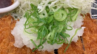 松のや　鬼おろしポン酢ロースかつ定食特盛