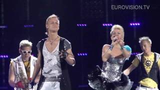Sunstroke Project & Olia Tira's second rehearsal (impression) at the 2010 Eurovision Song Contest